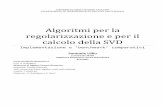 Algoritmi per la regolarizzazione e per il calcolo della SVDbugs.unica.it/~gppe/did/ca/tesine/2006/06lilliu.pdf · Algoritmo QR per matrici in forma di Hessemberg ..... 14 3.3.5.