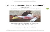 “Operazione Laurentino”cinquecollinelaurentina.it/wp-content/uploads/2015/04/Guida-Operazi… · 19, 20 e 21 Aprile 2015 . LINEE GUIDA PER L’ “OPERAZIONE LAURENTINO” UNA