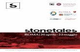 ROMA | 20 aprile - 22 maggio - uniroma1.it · la trasparenza del vetro soffiato si accosta alla consistenza plumbea della pietra lavica. Il delicato motivo delle lavorazioni si declina