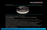 Contatore acqua elettrico Q water 5 - QUNDIS · Q water 5.5 in versione con capsula misuratrice Contatore elettronico conforme MID per stabilire il consumo d'acqua in impianti di