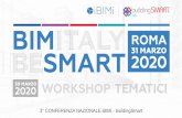 3° CONFERENZA NAZIONALE iBIMi - buildingSmart...3 CONFERENZA NAZIONALE iBIMi-bS Roma 31 Marzo 20204 BIM ITALY. BE SMART IFCBridge Italy per i modelli di ponti esistenti in muratura