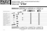 Valvole ad azionamento Serie VM · 2017-02-15 · Serie VM P. 2-44 P. 2-48 P. 2-56. 2-39 Serie VM VM400 21 X 35 X 53 10.8 (534.90) 5 Spola in elastomero 7 (338.77) 3 Otturatore bilanciato