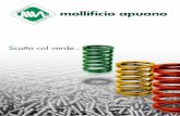 Scatta col verde€¦ · cliente, con fili da 0,10 a 30,00 mm in ogni tipo di acciaio. COMPRESSION SPRINGS. Production of cylindrical springs to compression, with any shape and size