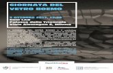 GIORNATA DEL VETRO BOEMO · 2017-10-12 · GIORNATA DEL VETRO BOEMO 3 OTTOBRE 2017, 13:30 Sala LAB Palazzo della Triennale Viale Alemagna 6, Milano La GIORNATA DEL VETRO BOEMO è