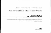 en vertu dela Convention de New York · 2018-09-03 · Vous vous êtes réunis pour réaffirmer l'attachement de la communauté interna tionale à la Convention de New York, mais