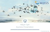 Kelyan SpA Business Presentation · Title: Presentazione standard di PowerPoint Author: Giorgia Cavalca Created Date: 1/8/2020 10:24:42 AM