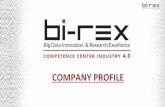 Presentazione di PowerPoint - Birex · Siamo l’unico Competence Center con una sede completata che ci consente di erogare già attività e servizi. La nostra struttura ricopre 1.500