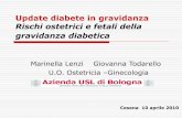 Update diabete in gravidanza Rischi ostetrici e fetali ... · Retinopatia La durata del diabete è il principale fattore che interviene nella progressione della retinopatia diabetica