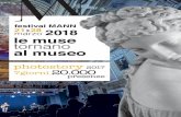 festival MANN marzo 2018 le muse tornano al museo...Direttore Paolo Giulieriniper informazioni sull’edizione 2018 tel +39 081 4422205 • +39 081 4422276 Ufficio stampa festival