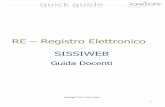 RE Registro Elettronico SISSIWEB · 3 Registro Insegnante di Sostegno ..... 44