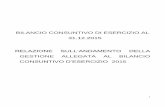 BILANCIO CONSUNTIVO DI ESERCIZIO AL 31.12 · 2016-07-04 · € 7.000,00 a carico del Comune di Faenza Mediazioni culturale/linguistica € 34.017,50 a carico del Comune di Faenza