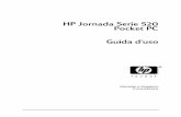 HP Jornada Serie 520 Pocket PC Guida d'uso · Creazione di connessioni a reti o a provider ... Esplorazione del Web o di una rete Intranet aziendale ..... 50 Invio e ricezione di