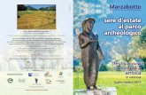 sere d’estate al parco Museo Nazionale Etrusco “Pompeo ...€¦ · Con una serie di appuntamenti che antici-pano e seguono il Festival di Porretta, si creerà una vera e propria