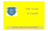 Ville Venete & Castelli · GIOCARE CON LO SPAZIO Procurarsi altri luoghi, sconfiggendo i vincoli del territorio, è una pratica rimasta per millenni un segno del privilegio del cuore.