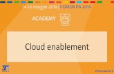 La strategia cloud per la PA. · 2019-05-22 · Il Cloud (Capitolo 1): introduzione al concetto di cloud e ai suoi vantaggi Come iniziare (Capitolo 2): quadro generale dei passi da
