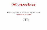Інструкція з експлуатації - Amica.amica-ltd.com/wp-content/uploads/Pasport-Profi.pdf · 2016-09-30 · Попереджувальні знаки та їх значення