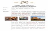 TOUR DEI CASTELLI ROMANI ED IL SUO PERCORSO … · 2013-02-12 · TOUR DEI CASTELLI ROMANI ED IL SUO PERCORSO ENOGASTRONOMICO Itinerario: Hotel – Frascati Ariccia – Castel Gandolfo