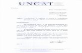  · comunicato stampa (All. 1) che I 'Uncat ha potuto tempestivamente diramare grazie alla fattiva collaborazione del collega Umberto Santi, presidente del nostro comitato scientifico.