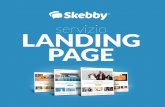 servizio LANDING PAGE - Skebby€¦ · landing page e la pubblico online 2. Scrivo il testo del mio SMS ed inserisco il link alla mia landing page 3. Il destinatario riceve il messaggio