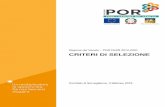 Criteri di Selezione POR FESR 2014-2020 · POR FESR VENETO 2014 – 2020: Criteri per la selezione delle operazioni - Azione 3.3.4 “Sostegno alla competitività delle imprese nelle