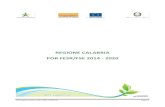 REGIONE CALABRIA POR FESR/FSE 2014 - 2020reteambientale.minambiente.it/sites/default/files/... · POR Regione Calabria 2014-2020 FESR/FSE Pagina 2 ANAGRAFICA DEL PROGRAMMA Programma