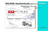 DCAD technical - virtuallab-tech.com · Si leggano quindi le note relative di seguito riportate per scoprire quindi tutte le potenzialità offerte. Nel futuro l'applicazione si arricchirà