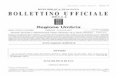 REPUBBLICA ITALIANA BOLLETTINO U FFICIALE · infrastrutturale connesso alla variante al piano attuativo approvato con DCC n. 84/2006 - zona PPE1 in loc. Ellera - Approvazione progetto