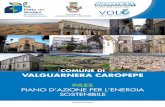paes Valguarnera Caropepe · Dicembre 2015 COMUNE DI VALGUARNERA CAROPEPE PAES PIANO D’AZIONE PER L’ENERGIA SOSTENIBILE Comune di VALGUARNERA CAROPEPE VOL Engineering and Consulting