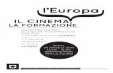 l’Europa - Cinecittà FORMAZIONE EUROPA fin… · Il Cinema e l’audiovisivo in chiave europea. Roma, 25 Ottobre 2013 14.00 - 19.00 Spazio Europa Via IV Novembre 149 l’Europa