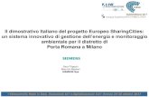 Il dimostrativo Italiano del ... - Forum Telecontrollo · •Introduzione al progetto SharingCities •La piattaforma di gestione ... Evoluzione IoT e digitalizzazione 4.0» Verona