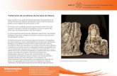 Tratamento de esculturas de Ferreira do Zêzere · mestrado em Conservação e Restauro e no âmbito de outras actividades Tratamento de esculturas de Ferreira do Zêzere Duas esculturas
