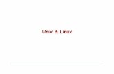 Unix & · PDF file Distribuzioni GNU/Linux Attualmente varie distribuzioni GNU/Linux (comunemente distro): Interfacce grafiche diverse (Gnome, KDE, Xfce, ecc.) collezione di pacchetti