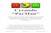 Creando PacManrecursos.mexicoaprendeti.com... · PacMan (Continuación) PacMan Curriculum v2.0 Page 7 of 45 Scalable Game Design x Codificar puede resultar difícil para algunos alumnos