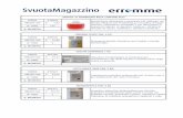 SvuotaMagazzino - ErremmeGroup … · manuale o con lavasciuga di pavimenti in gres microrugosi (porcellanati) ... R3 PLUS CART. 1,5 LT DIVERSEY Detergente per vetri concentrato multiuso