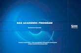 SAS ACADEMIC PROGRAM...Universitario di primo livello organizzato dall’Università degli Studi di Milano-Bicocca.in collaborazione con Crisp Analisi dati per la Business Intelligence