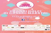 GRANDI DOLCI DI GRANDI MAESTRI - Sweety of Milano · VIP LOUNGE VIP LOUNGE 10.00 - 13:30 Sala Leonardo Accedi alla Vip Lounge Sabato e Domenica dalle 15.30 alle 18.00 Estrazione Giacche