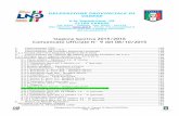 Stagione Sportiva 2015/2016 Comunicato Ufficiale N° 9 del ...€¦ · Delegazione Provinciale di Varese St.Sport.2015/2016 pag. 155 / 9 DELEGAZIONE PROVINCIALE DI VARESE V.le Ippodromo,