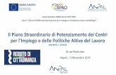 Piano Operativo ANPAL Servizi 2017-2020 Linea 1 …...Piano Operativo ANPAL Servizi 2017-2020 I Temi trattati in questa presentazione Sistema dei Servizi per l’Impiego in Italia