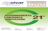 Libretto 21 SIVAR 2019 - cms.sivarnet.it · € 60 Come Neolaureato in Medicina Veterinaria nei due anni precedenti 2017/2018 e 2018/2019 (allegare certificato di laurea) € 100