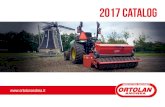 2017 CATALOG - Home - Ortolan Andreawp.ortolanandrea.it/.../OrtolanAndrea_CATALOGO2017.pdf · 7 ZE Modello Model Largh. lavoro Working width Ingombro Total width HP (KW) Zappe Hoes