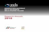 Rapporto ONDS 2018 - FS Italiane · ne del patrimonio del Gruppo FS Italiane. A livello nazionale sono oggi oltre 3mila i metri quadrati a disposizione degli Help Center per un valore