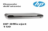 HP Officejet 150 (L511) Mobile All-in-One Printer - ITWW · Questa Guida fornisce informazioni dettagliate sull'utilizzo della stampante e sulla risoluzione dei problemi. • Accesso