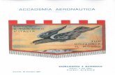 index [] 2.pdf · La fondazione dell' Accademia Aeronautica, avvenuta con decreto 5 - 11 - 1923, rappresentò uno dei primi atti con i quali l' Aeronautica Italiana, da poco costituita,