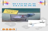 BIOGAS MIXERS - DODAMiscelatori per Biogas Serie BG 80 Biogas Mixers BG 80 Series IT Il miscelatore della serie BG 80 è interamente in acciaio Inox ed usa una trasmissione in ba-gno