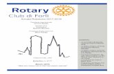Annata Rotariana 2017-2018 - Rotary Club Forliplesso di San Domenico da parte di Napoleone venne con-servata in luoghi non accessi-bili al pubblico. Il primo tenta-tivo di esporlo