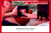 ARISTON NET QUICK GUIDE · Che cosa aspetti a provare tutte le funzioni che Ariston ha pensato per te? Scarica gratuitamente la App per smartphone iOS ed Android, registra il tuo