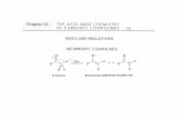 Capitoli 18-20: reazione di addizione nucleofilo al gruppo ... · A parte la diversità di prodotti che si ottengono rispetto all’addizione a un C=O di un alchil litio o reagente