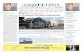 GAZZETTINO - Ses Editoria · 2017-02-10 · Anno XLVI, n. 1 31 gennaio 2017 - una copia euro 1,50 Mensile d’informazione, ... il Governo ha comunicato che il Comune di ... zione,