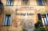 Orologi Solari - Unitretirano · Orologio solare catottrico Palazzo Spada - Roma. Meridiana equatoriale polare Ortostilo stilo perpendicolare alla parete le indicazioni sono date