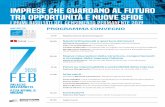 Imprese che guardano al futuro tra opportunità e nuove sfide · PROGRAMMA CONVEGNO Palazzo Mezzanotte 2020 P.zza Affari, 6 Milano Imprese che guardano al futuro tra opportunità